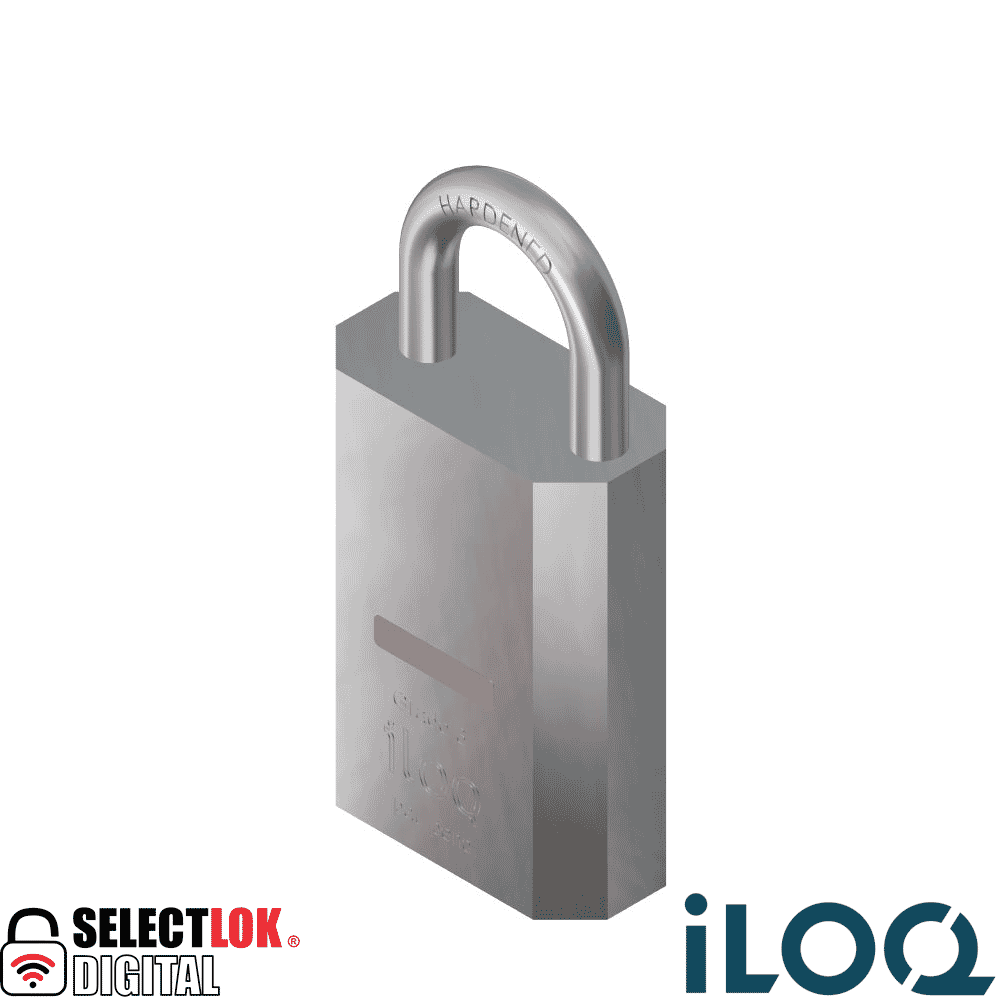 iLOQ Padlock With 8mm Shackle